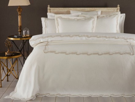 Покрывало 260х260 Pepper Home OLIVIA Cream Крем 