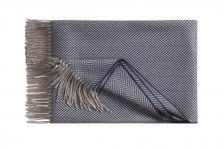 Плед из шерсти 130х195 Eagle DENVER 111 d`jeans