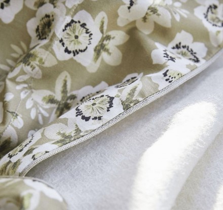 Постельное белье 2 спальное евро Alexandre Turpault BLOSSOM LUNE