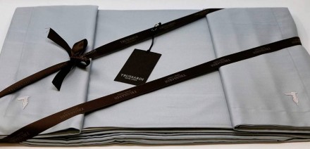 Постельное белье 2 спальное евро Trussardi LINE N31 Grigio серое