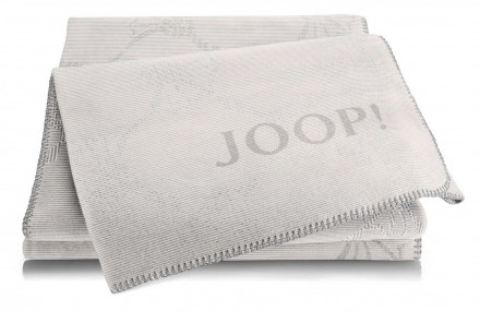 Плед 150х200 Joop СF DOUBLE (758682) natur-jade
