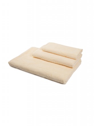 Набор полотенец 3 шт Roberto Cavalli Araldico кремовый