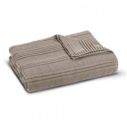 Плед 130x170 L'appartement Molly Throw warm grey дым