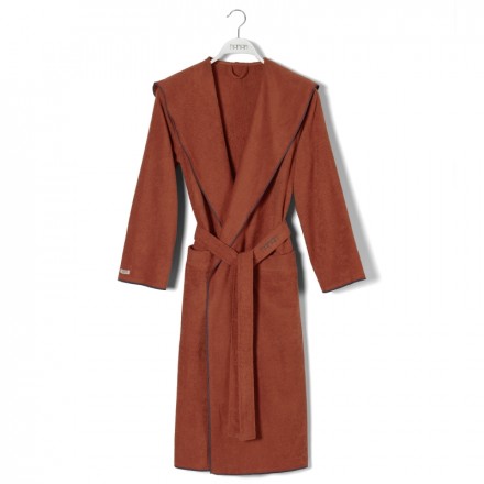 Халат махровый Hamam Meyzer Contrast красный/синий