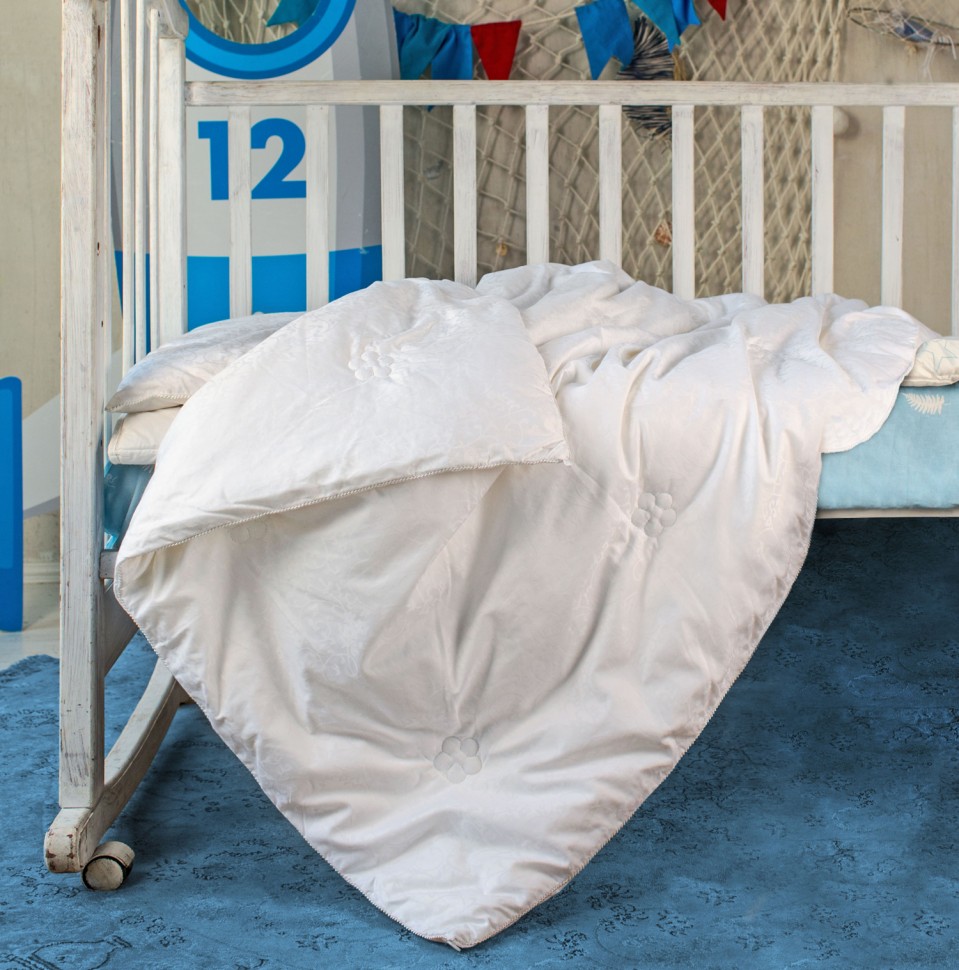 Одеяло детское шелковое 110х140 OnSilk Comfort Premium всесезонное