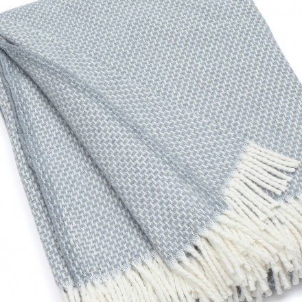 Плед 140x200 Schoner Wohnen Zen nachtblau