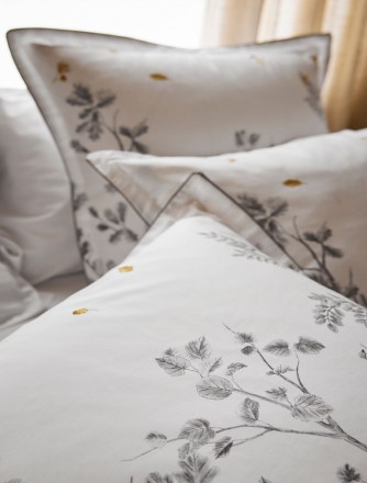 Постельное белье 2 спальное евро Alexandre Turpault SAISON BLANC