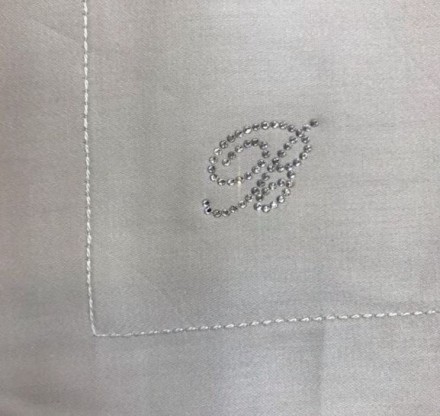 Постельное белье 2 спальное евро Blumarine LORY серый 51 cristal