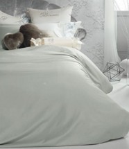 Постельное белье 2 спальное евро Blumarine LORY серый 51 cristal