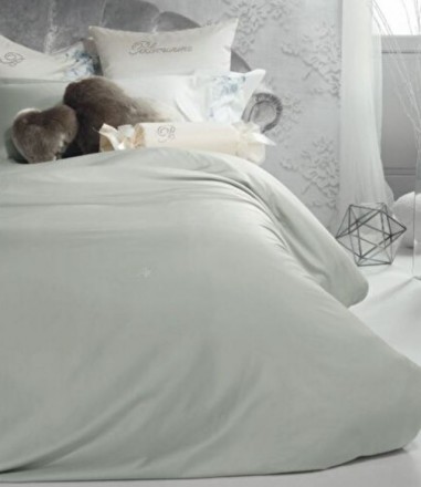 Постельное белье 2 спальное евро Blumarine LORY серый 51 cristal