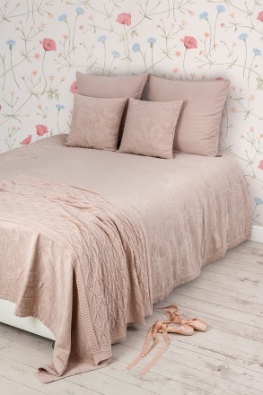 Покрывало 150x220 Luxberry Powder Dream пудровое