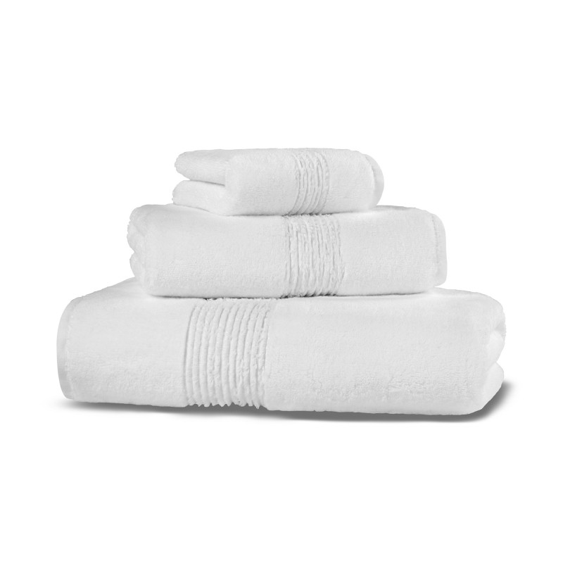Полотенце 100х150 Hamam Galata Organic белое