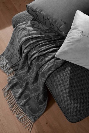 Плед 130х180 Joop FINE ORNAMENT (751652) anthrazit