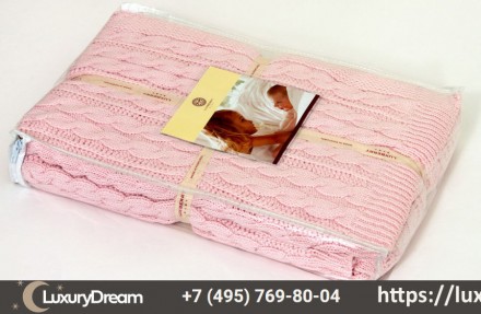 Плед детский 100х150 Luxberry Imperio 36 розовый