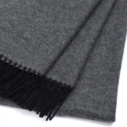 Плед 130x180 Schoner Wohnen Luxury anthrazit