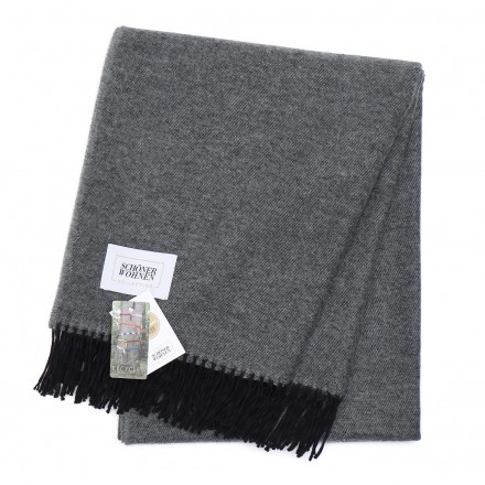 Плед 130x180 Schoner Wohnen Luxury anthrazit