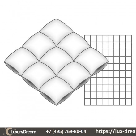 Одеяло пуховое всесезонное 200х200 Brinkhaus Carat