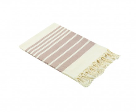 Банная простыня-пештемаль 90x180 Hamam Fula лавандовая