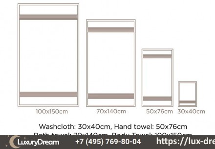 Полотенце 100х150 Hamam Galata Organic серый