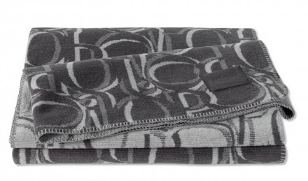 Плед 150х200 Joop ORNAMENT (751515) anthrazit-rauch