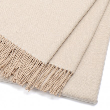 Плед 130x180 Schoner Wohnen Luxury natur