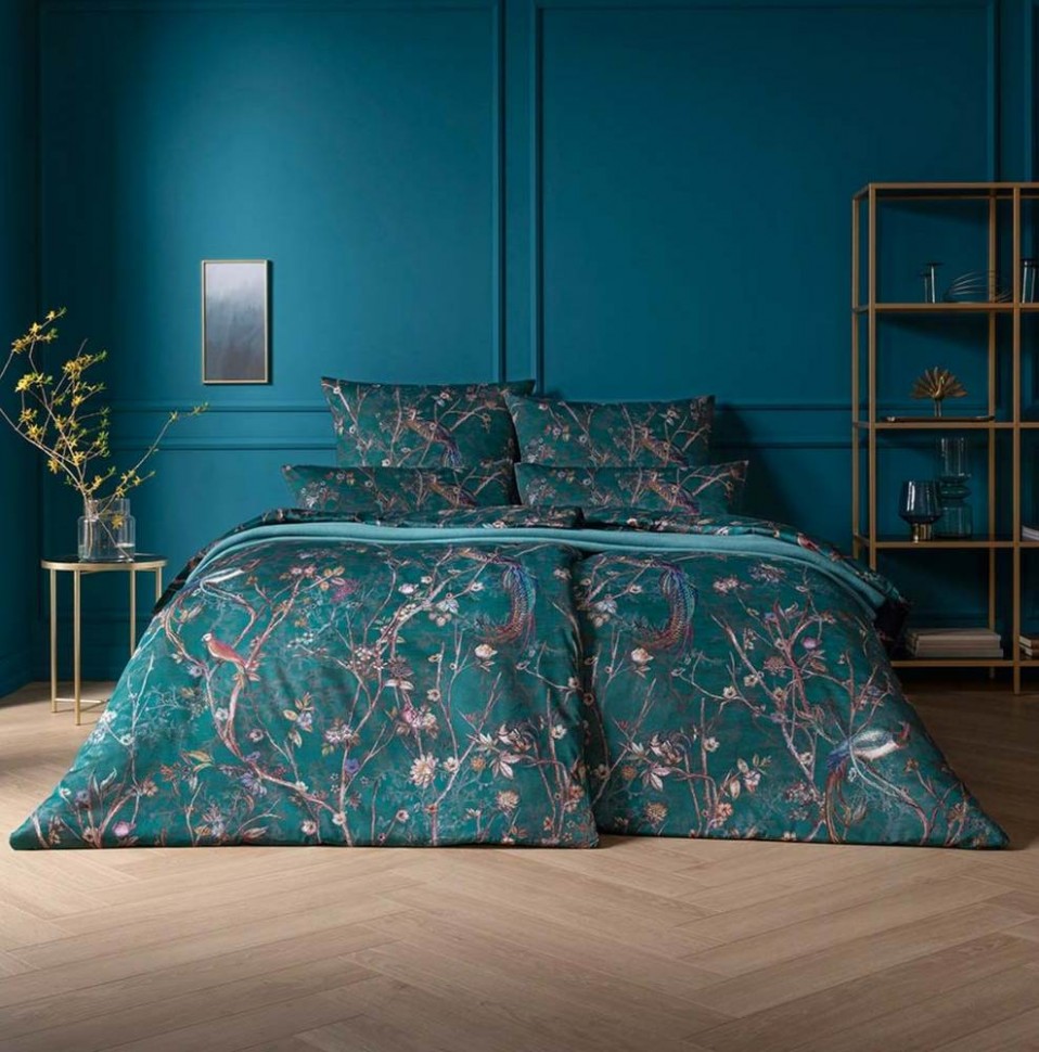 Постельное белье 1.5 спальное Estella MARCELLA 7955-581 blautanne