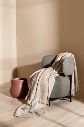 Плед 130х180 Joop FINE DF (739841) creme-natur