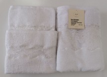 Набор полотенец 3шт Palombella GIOCONDA white белый