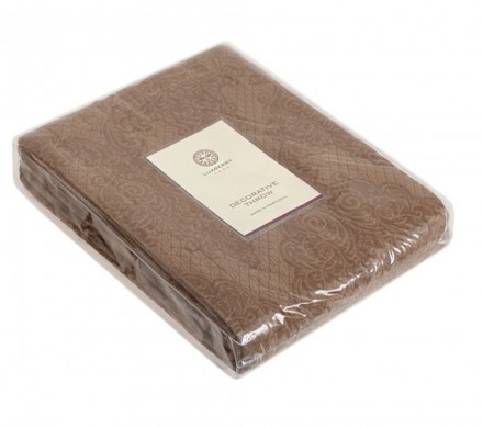 Покрывало 220x240 Luxberry Louvre бронзовое