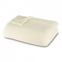 Плед 170х240 L'appartement Dustin слоновая кость