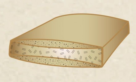 Подушка пуховая 65х65 Brinkhaus DOWN AROUND средней жесткости 