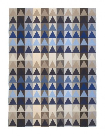 Плед 150х200 Eagle MEXICO 104 schlamm-marine-blau