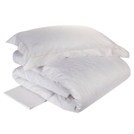 Постельное белье 2 спальное евро La Perla Rachele bianco белое