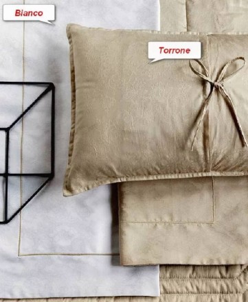 Постельное белье 2 спальное евро La Perla Rachele bianco белое