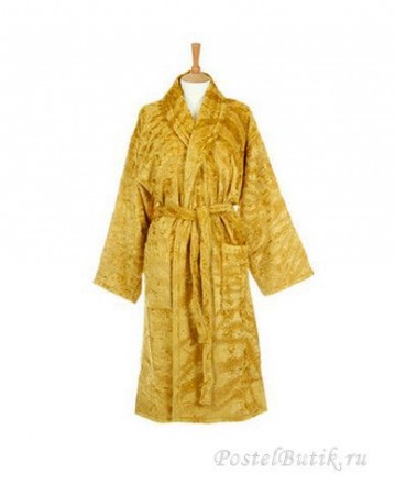 Халат велюровый Roberto Cavalli Zebra Gold золотой