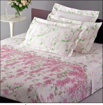 Постельное белье 1.5 спальное Mirabello Cascata di Fiori розовое