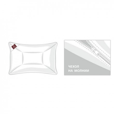 Подушка регулируемая 50х68 German Grass Woolline Merino Wool Grass