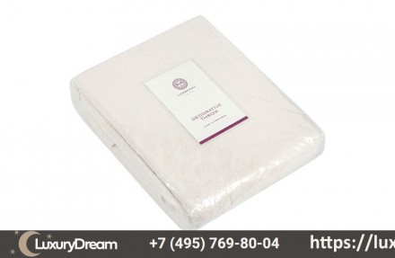 Покрывало 150x220 Luxberry Vincent кремовое