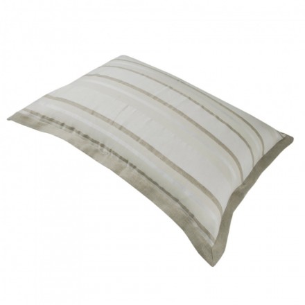 Наволочка декоративная 50x70 Hamam Hanim Striped слоновая кость 1