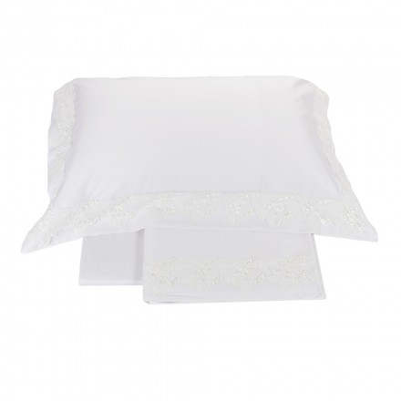 Постельное белье 2 спальное евро La Perla Icon bianco белое