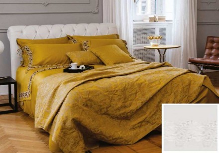 Постельное белье 2 спальное евро La Perla Icon bianco белое