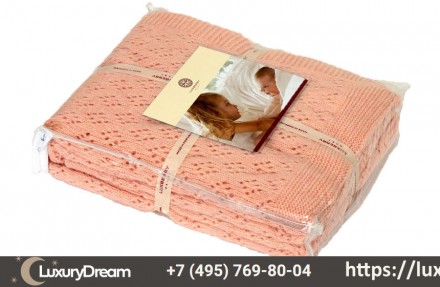 Плед детский 100х150 Luxberry Imperio 81 розовый