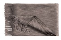 Плед из шерсти 130х195 Eagle DENVER 112 brown