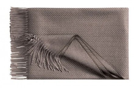 Плед из шерсти 130х195 Eagle DENVER 112 brown