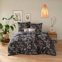 Постельное белье 1.5 спальное Estella ACHILLEA 6278-625 nachtblau