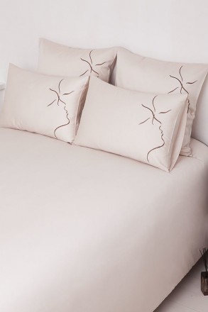 Пододеяльник 150х210 Bovi Kiss бежевый