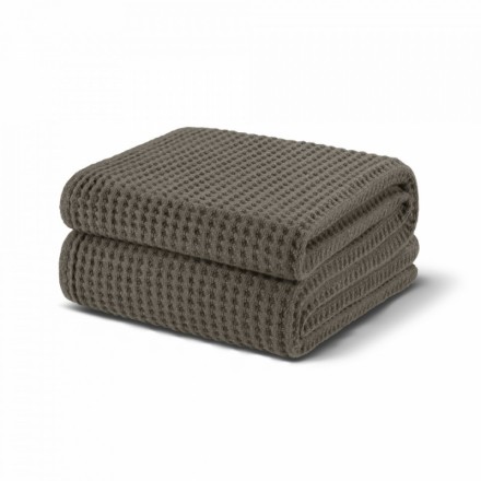 Плед 130x180 Hamam Dimension Waffle мокко