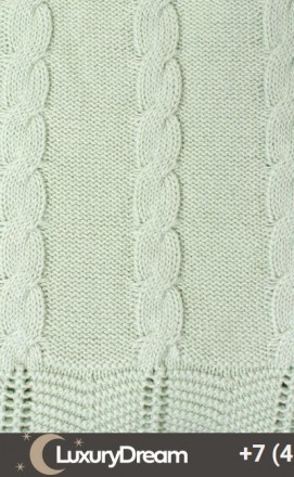 Плед детский 100х150 Luxberry Imperio 93 зеленый