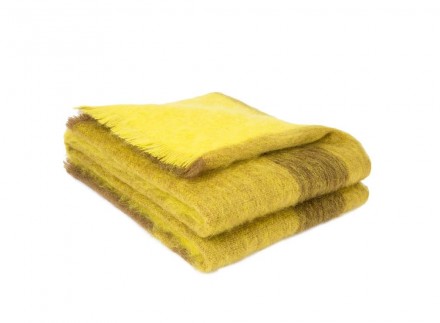 Плед 140x180 Brun De Vian-Tiran MOHAIR EDIMBOURG