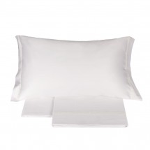 Постельное белье 2 спальное евро La Perla 600TC LA PERLA A bianco белое